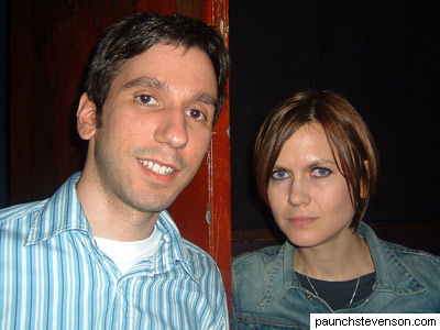 Rob and Juliana Hatfield, October 7, 2005