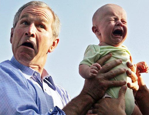 president george w bush funny. George W. Bush